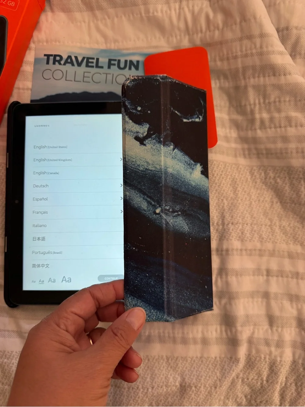 Amazon Fire HD 8 Tablet in Blue - 32GB (with Alexa)